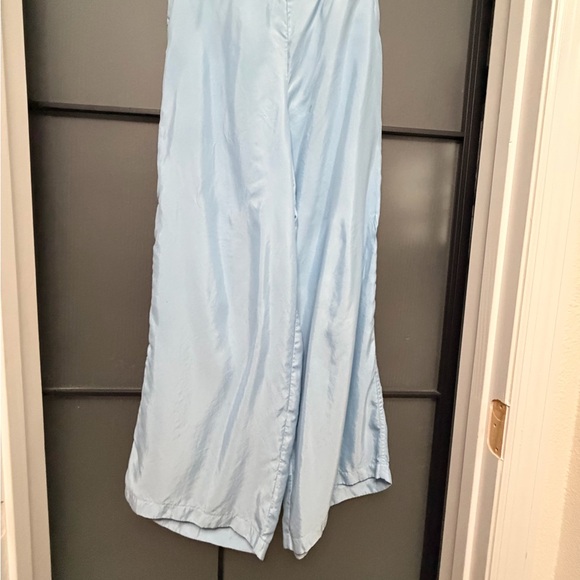 Athleta Calm Cool Sky Blue Relaxed Pants size M - Picture 1 of 7
